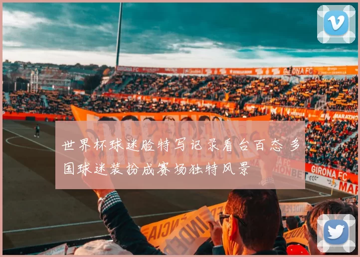 世界杯球迷脸特写记录看台百态 多国球迷装扮成赛场独特风景